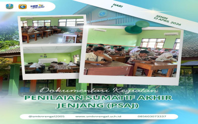 PSAJ SMK Negeri Rengel 2025/2026 - Mengukur Kompetensi, Menyongsong Kelulusan Berkualitas